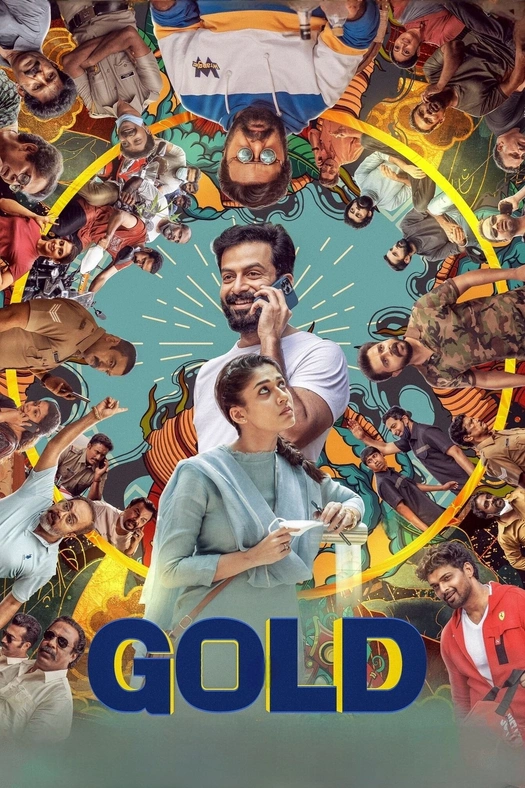 Gold poster
