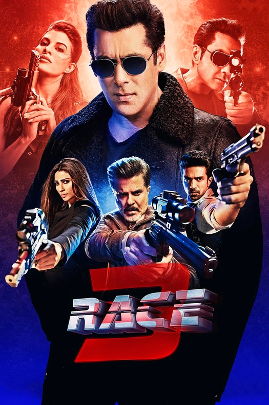 Race 3 poster