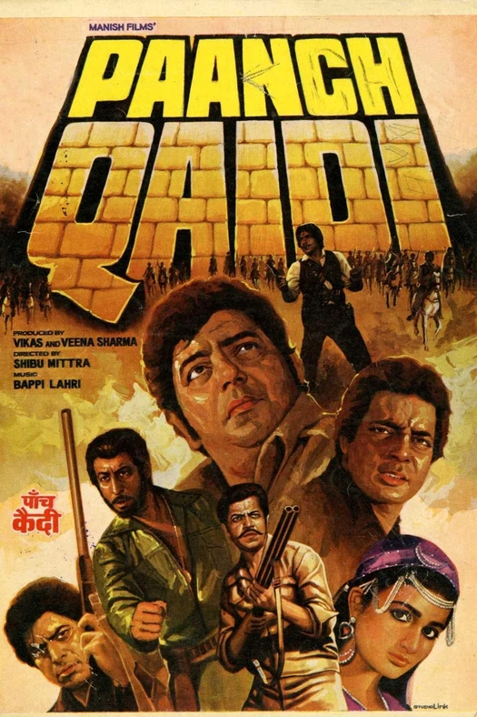 Paanch Qaidi poster