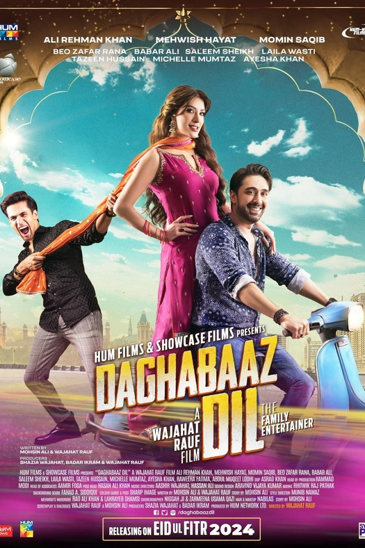 Daghabaaz Dil poster