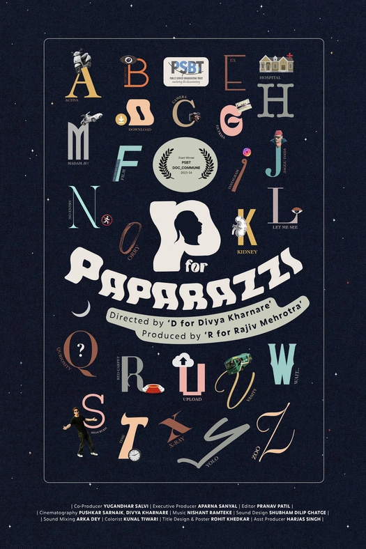 P for Paparazzi poster