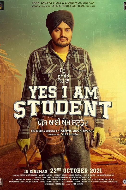 Yes I Am Student poster