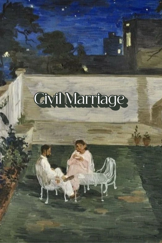 Civil Marriage poster