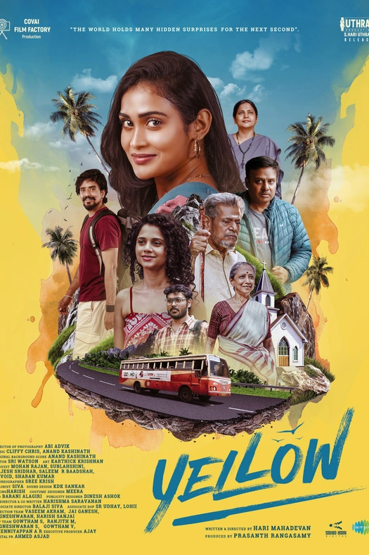 Yellow poster