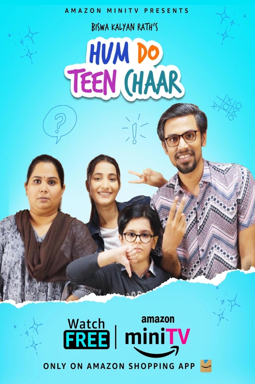 Hum Do Teen Chaar poster